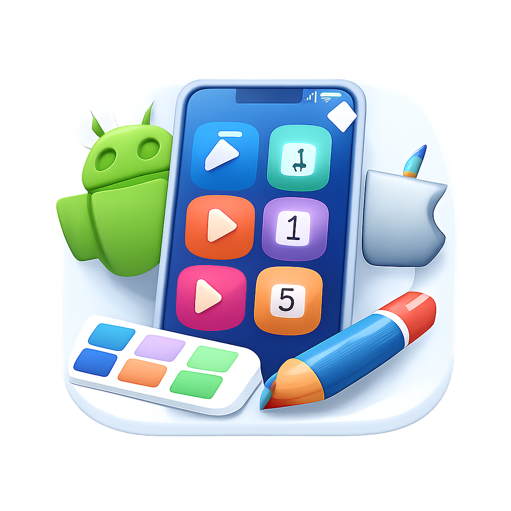 Android və iOS üçün proqram ikonası generatoru