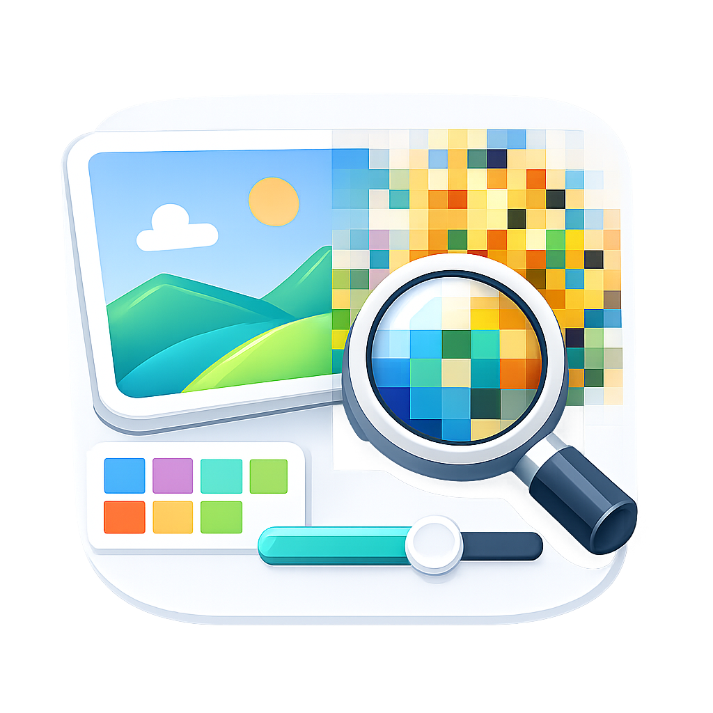 Pixelate şəkil online